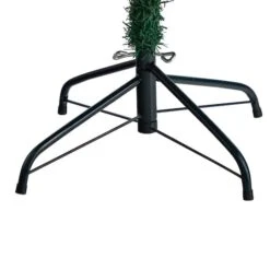 6ft. Pre-Lit Slim Flocked Montreal Fir Artificial Christmas Tree -Northlight Shop D517952S 6