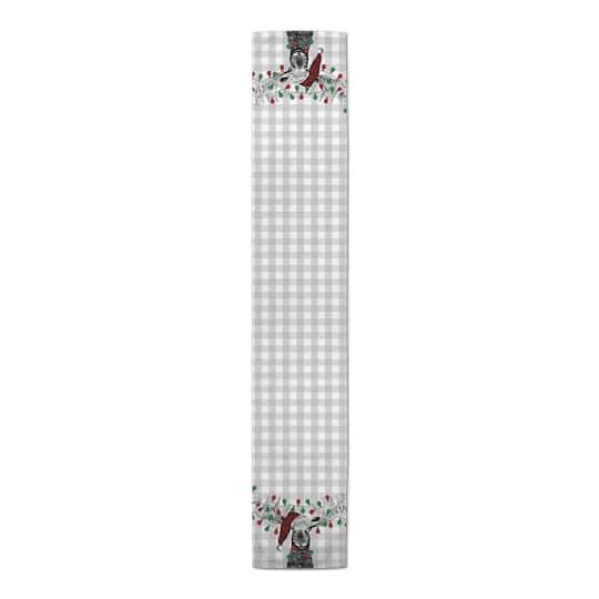 90" Christmas Lights Moose Table Runner 6 90" Christmas Lights Moose Table Runner - Image 4