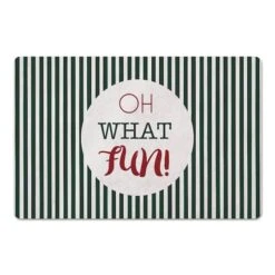 Oh What Fun 27x18 Floor Mat 6 Oh What Fun 27x18 Floor Mat -Northlight Shop D517992S 1 1