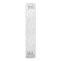Noel Snowflake Pattern 16x90 Poly Twill Table Runner 9 Noel Snowflake Pattern 16x90 Poly Twill Table Runner -Northlight Shop D518007S 3