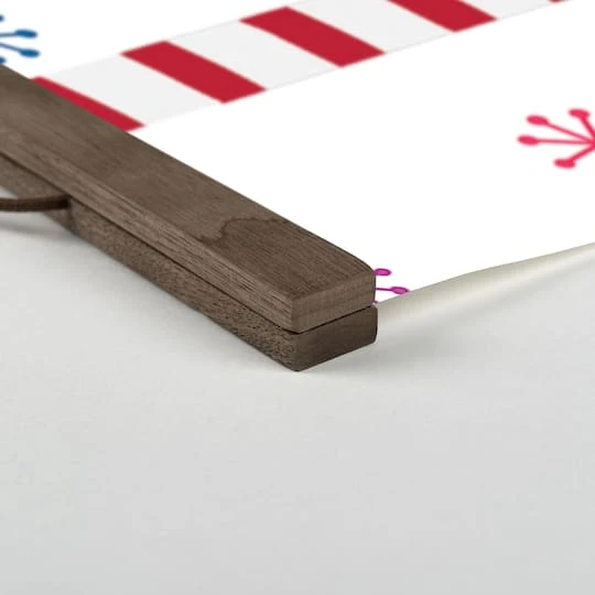 A Merry Christmas Elf Teak Hanging Canvas Wall Art 5 A Merry Christmas Elf Teak Hanging Canvas Wall Art - Image 3