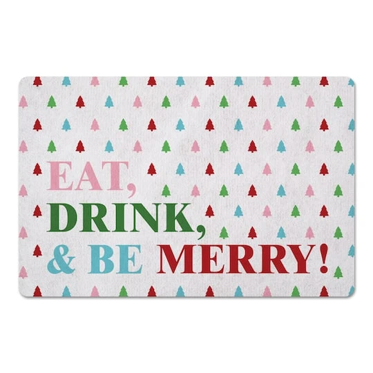 Eat Drink And Be Merry 27x18 Floor Mat 3 Eat Drink And Be Merry 27x18 Floor Mat