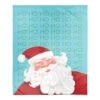 Santa Ho Ho Ho 50x60 Sherpa Fleece Blanket -Northlight Shop D518077S 1