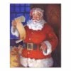 Santa Claus With List 10x8 Tabletop Canvas 1 Santa Claus With List 10x8 Tabletop Canvas -Northlight Shop D518117S 1