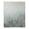 Winterwonderland Pines 50x60 Coral Fleece Blanket -Northlight Shop D518125S 1