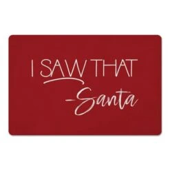 Santa Saw That 27x18 Floor Mat 6 Santa Saw That 27x18 Floor Mat -Northlight Shop D518132S 1 1