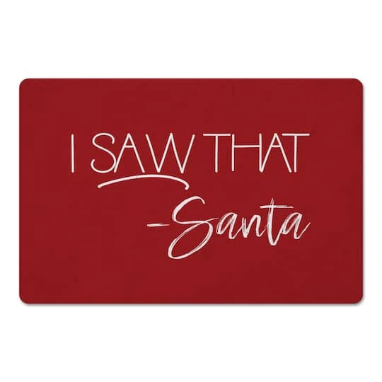 Santa Saw That 27x18 Floor Mat 4 Santa Saw That 27x18 Floor Mat - Image 2