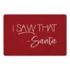 Santa Saw That 27x18 Floor Mat 1 Santa Saw That 27x18 Floor Mat -Northlight Shop D518132S 1