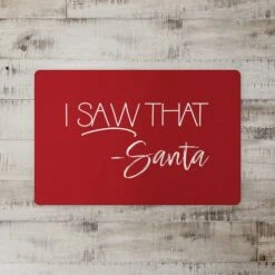 Santa Saw That 27x18 Floor Mat 7 Santa Saw That 27x18 Floor Mat -Northlight Shop D518132S 2