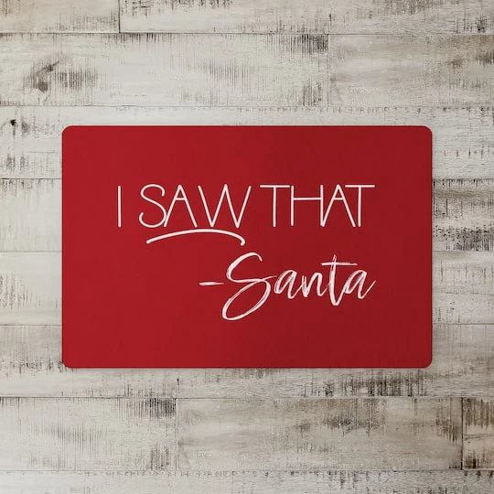 Santa Saw That 27x18 Floor Mat 5 Santa Saw That 27x18 Floor Mat - Image 3