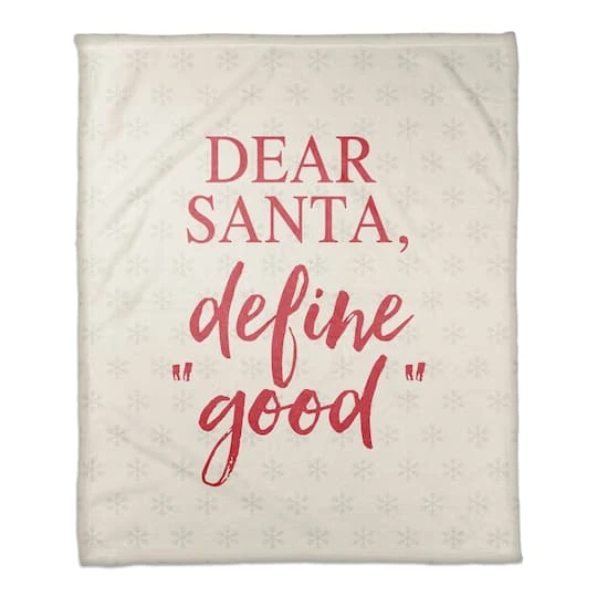 Dear Santa 50x60 Coral Fleece Blanket 3 Dear Santa 50x60 Coral Fleece Blanket