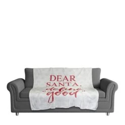 Dear Santa 50x60 Coral Fleece Blanket 8 Dear Santa 50x60 Coral Fleece Blanket -Northlight Shop D518161S 2