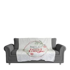 Tinsel Tangle 50x60 Coral Fleece Blanket 8 Tinsel Tangle 50x60 Coral Fleece Blanket -Northlight Shop D518164S 2