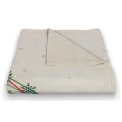 Tinsel Tangle 50x60 Coral Fleece Blanket 9 Tinsel Tangle 50x60 Coral Fleece Blanket -Northlight Shop D518164S 3