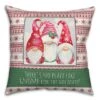 No Place Like Gnome 18x18 Throw Pillow -Northlight Shop D518177S 1