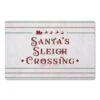 Santas Sleigh Crossing 27x18 Floor Mat -Northlight Shop D518207S 1