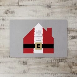 This House Believes 27x18 Floor Mat -Northlight Shop D518209S 2