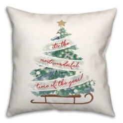 Most Wonderful Tree 18x18 Throw Pillow 7 Most Wonderful Tree 18x18 Throw Pillow -Northlight Shop D518230S 2
