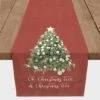 72" Oh Christmas Tree On Red Table Runner -Northlight Shop D518246S 2