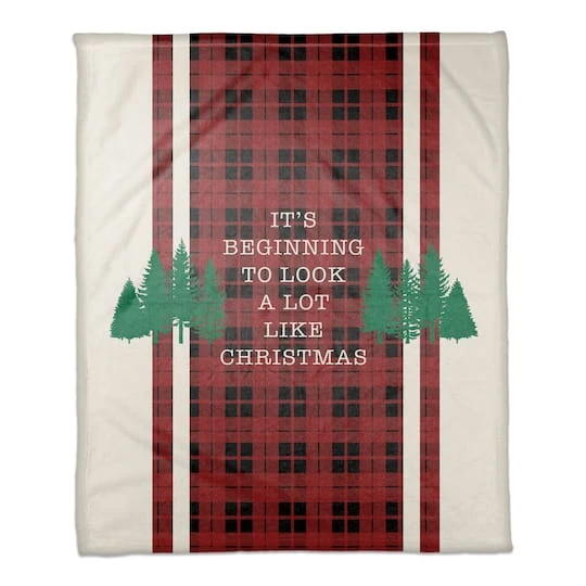 Look A Lot Like Xmas 50x60 Coral Fleece Blanket 4 Look A Lot Like Xmas 50x60 Coral Fleece Blanket - Image 2