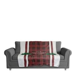 Look A Lot Like Xmas 50x60 Coral Fleece Blanket 9 Look A Lot Like Xmas 50x60 Coral Fleece Blanket -Northlight Shop D518270S 3