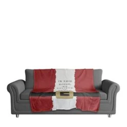 This House Believes 50x60 Coral Fleece Blanket -Northlight Shop D518276S 3