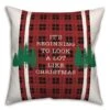 Beginning To Look Like Xmas 18x18 Throw Pillow -Northlight Shop D518278S 1