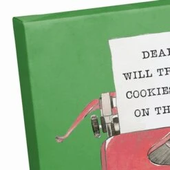 Christmas Typewriter Canvas Wall Art 11 Christmas Typewriter Canvas Wall Art -Northlight Shop D518300S 3