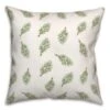 Mistletoe Pattern 18x18 Throw Pillow -Northlight Shop D518475S 1