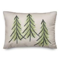 Three Trees 14x20 Throw Pillow 5 Three Trees 14x20 Throw Pillow -Northlight Shop D518499S 1 1