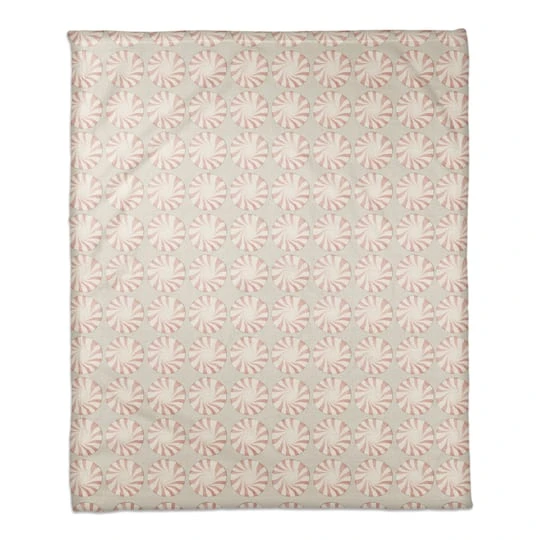 Peppermint Candy 50x60 Coral Fleece Blanket 3 Peppermint Candy 50x60 Coral Fleece Blanket