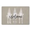 Gnome Welcome 27x18 Floor Mat 1 Gnome Welcome 27x18 Floor Mat -Northlight Shop D518536S 1