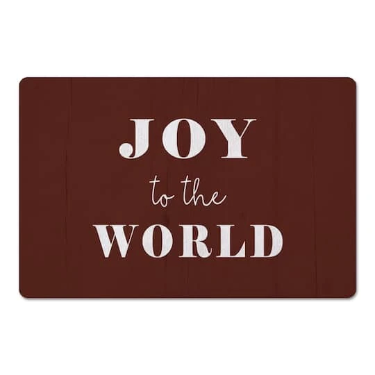 Joy To The World 27x18 Floor Mat 4 Joy To The World 27x18 Floor Mat - Image 2