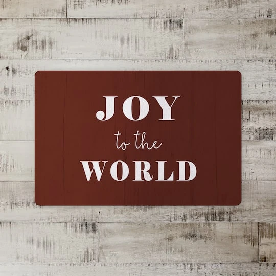 Joy To The World 27x18 Floor Mat 5 Joy To The World 27x18 Floor Mat - Image 3