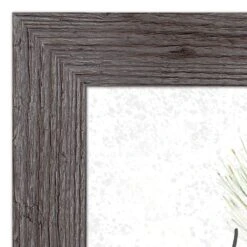 16" Merry & Bright Western Gray Framed Print -Northlight Shop D518551S 3