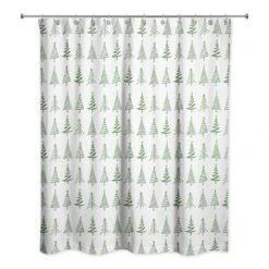 Doodle Tree Shower Curtain -Northlight Shop D518566S 1 1