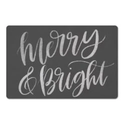 Merry And Bright 27x18 Floor Mat 6 Merry And Bright 27x18 Floor Mat -Northlight Shop D518604S 1 1