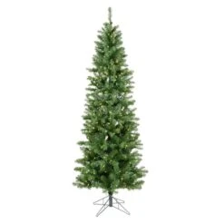 7.5ft. Pre-Lit Salem Pine Artificial Christmas Tree, Warm White Dura-Lit® LED Lights 8 7.5ft. Pre-Lit Salem Pine Artificial Christmas Tree, Warm White Dura-Lit® LED Lights -Northlight Shop D522226S 1 1