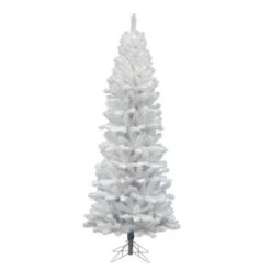 6.5ft. Unlit White Salem Pine Artificial Christmas Tree 8 6.5ft. Unlit White Salem Pine Artificial Christmas Tree -Northlight Shop D522239S 1 1