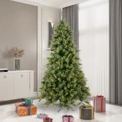 7.5ft. Unlit Cashmere Pine Artificial Christmas Tree 9 7.5ft. Unlit Cashmere Pine Artificial Christmas Tree -Northlight Shop D522252S 2