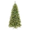 8.5ft. Pre-Lit Slim Cashmere Artificial Christmas Tree, Warm White Dura-Lit® LED Lights -Northlight Shop D522255S 1