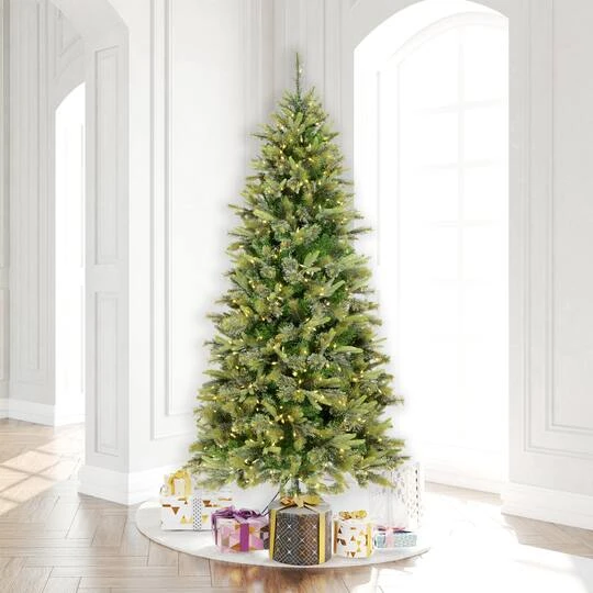 8.5ft. Pre-Lit Slim Cashmere Artificial Christmas Tree, Warm White Dura-Lit® LED Lights 5 8.5ft. Pre-Lit Slim Cashmere Artificial Christmas Tree, Warm White Dura-Lit® LED Lights - Image 3