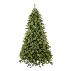 8.5ft. Pre-Lit Cashmere Pine Artificial Christmas Tree, Warm White Dura-Lit® LED Lights