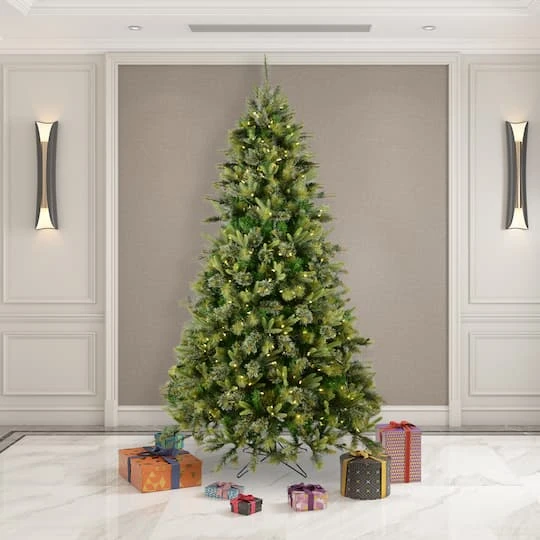 8.5ft. Pre-Lit Cashmere Pine Artificial Christmas Tree, Warm White Dura-Lit® LED Lights 5 8.5ft. Pre-Lit Cashmere Pine Artificial Christmas Tree, Warm White Dura-Lit® LED Lights - Image 3