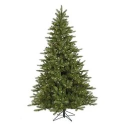 6.5ft. Pre-Lit King Spruce Artificial Christmas Tree, Warm White Dura-Lit® LED Lights -Northlight Shop D522292S 1 1