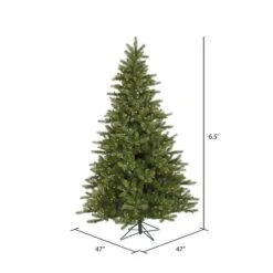 6.5ft. Pre-Lit King Spruce Artificial Christmas Tree, Warm White Dura-Lit® LED Lights -Northlight Shop D522292S 4