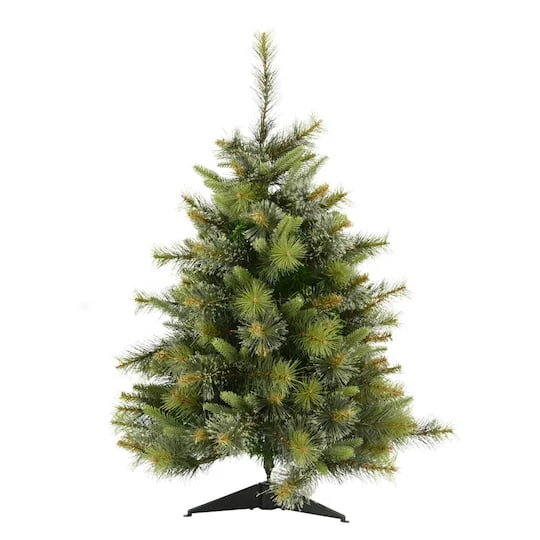3ft. Unlit Cashmere Pine Artificial Christmas Tree 4 3ft. Unlit Cashmere Pine Artificial Christmas Tree - Image 2