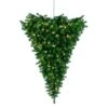 6ft. Pre-Lit American Upside Down Artificial Christmas Tree, Warm White Dura-Lit® LED Lights