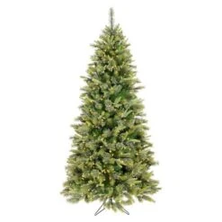 7.5ft. Pre-Lit Cashmere Artificial Christmas Tree, Warm White Dura-Lit® LED Lights
