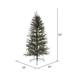 5ft. Unlit Vienna Twig Artificial Christmas Tree 10 5ft. Unlit Vienna Twig Artificial Christmas Tree -Northlight Shop D522405S 3